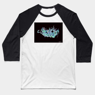 Intragalactic Fish Baseball T-Shirt